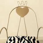 Royal fauteuil enfant pour princesse