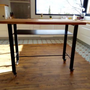 Table mange debout - Menuiserie Bertin