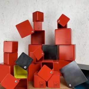 Cuboxes metalbox Rouge