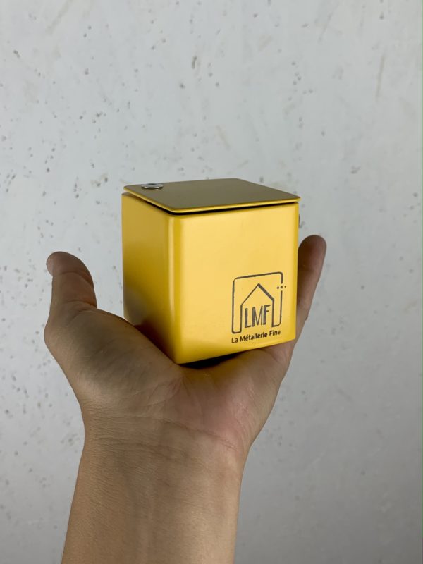 petite Cubox boite metal laque
