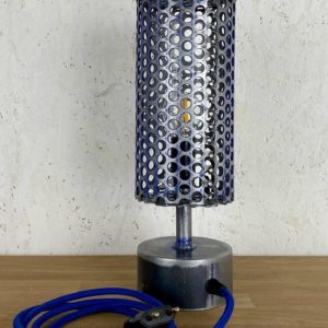 Gala N°5 lampe tactile metal cable bleu
