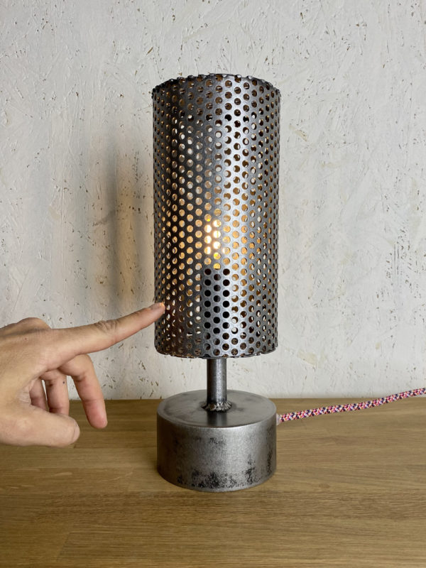 Gala N°6 lampe tactile La Metallerie Fine